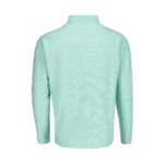 Men Quarter Zip Mock Sweatshirt | Tide Pool - Image 2