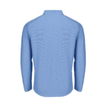 Ladies Quarter Zip Mock Sweatshirt | New Blue - Image 2
