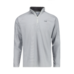 Men Quarter Zip Mock Sweatshirt | Ash