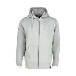 Tymuzi Unisex Hooded Zipper Jacket | Neutral Gray