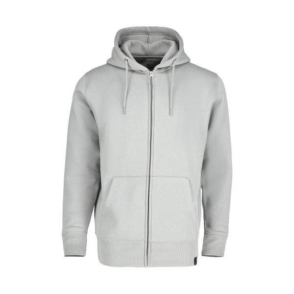 Tymuzi Unisex Hooded Zipper Jacket | Neutral Gray