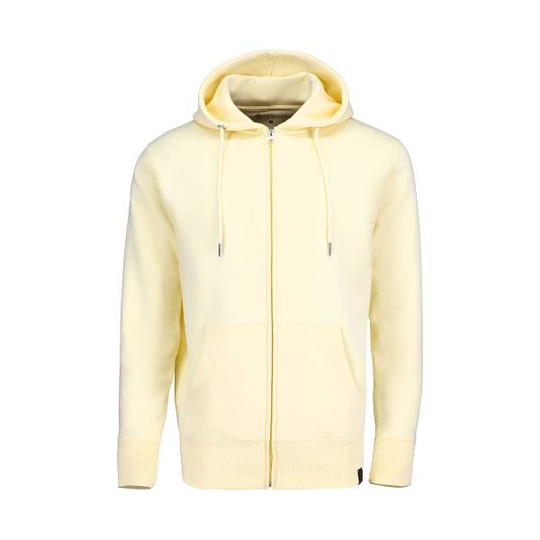 Tymuzi Unisex Hooded Zipper Jacket | Transparent Yellow
