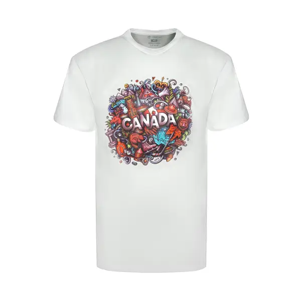 T-Shirt Canada Graffiti