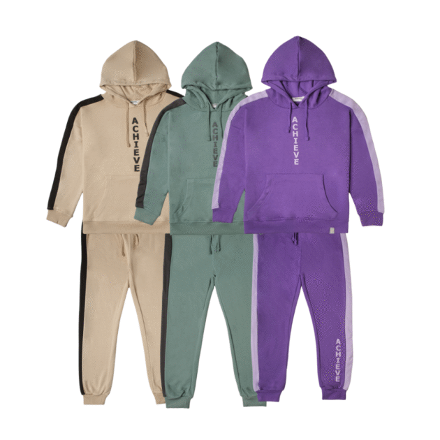 Kids Pullover Hoodied Suit